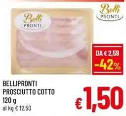 A&O Bellipronti prosciutto cotto offerta