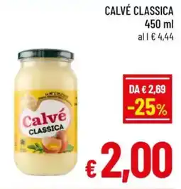A&O Calvé classica offerta