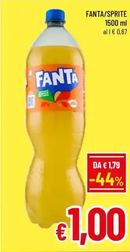 A&O Fanta/sprite offerta