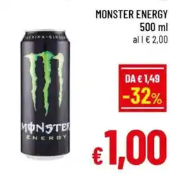 A&O Monster energy offerta
