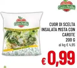 A&O Cuor di scelta insalata mista con carote pronto offerta