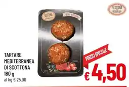 A&O Tartare mediterranea di scottona offerta