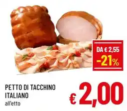 A&O Petto di tacchino italiano offerta