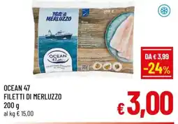 A&O Ocean 47 filetti di merluzzo offerta