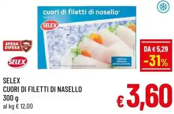 A&O Selex cuori di filetti di nasello offerta