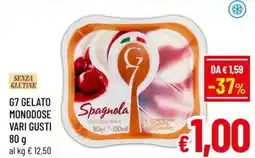 A&O G7 gelato monodose offerta