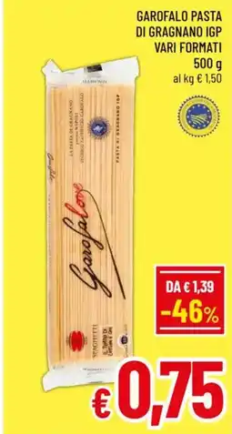 A&O Garofalo pasta di gragnano IGP offerta