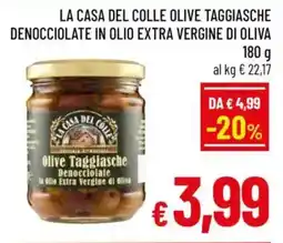 A&O La casa del colle olive taggiasche denocciolate in olio extra vergine di oliva offerta