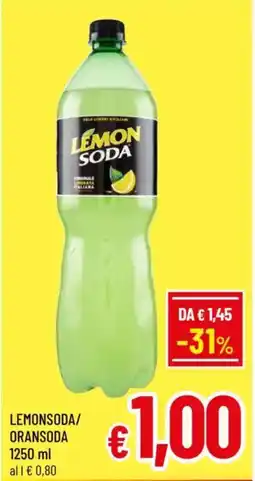 A&O Lemonsoda/ oransoda offerta
