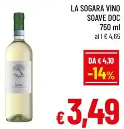 A&O La sogara vino soave DOC offerta
