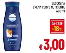 A&O Leocrema crema corpo nutriente offerta