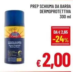 A&O Prep schiuma da barba dermoprotettiva offerta