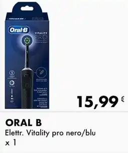 Iper Tosano ORAL B Elettr. Vitality pro nero/blu x1 offerta