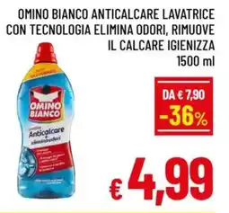 A&O Omino bianco anticalcare lavatrice con tecnologia elimina odori, rimuove il calcare igienizza offerta