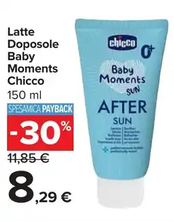 Carrefour Latte Doposole Baby Moments Chicco offerta