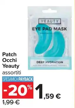Carrefour Patch Occhi Yeauty offerta