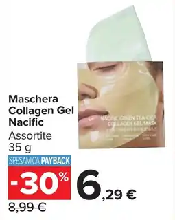 Carrefour Maschera Collagen Gel Nacific offerta