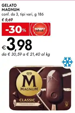 Bennet Gelato MAGNUM offerta