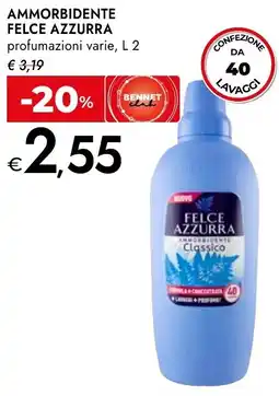 Bennet Ammorbidente FELCE AZZURRA offerta