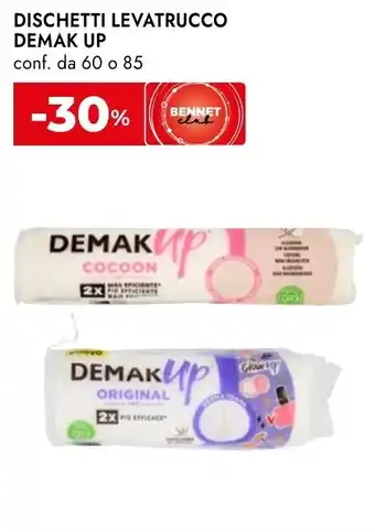 Bennet Dischetti levatrucco DEMAK UP offerta