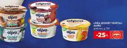 Bennet Linea dessert vegetali ALPRO offerta