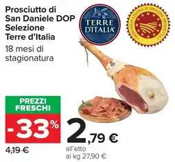 Carrefour Prosciutto di San Daniele DOP Selezione Terre d'Italia offerta