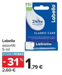 Carrefour Labello assortiti offerta