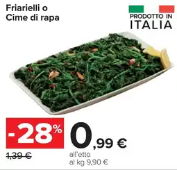 Carrefour Friarielli o Cime di rapa offerta