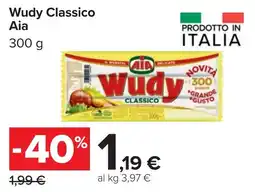 Carrefour Wudy Classico Aia offerta