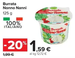Carrefour Burrata Nonno Nanni offerta