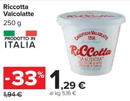 Carrefour Riccotta Valcolatte offerta