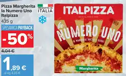 Carrefour Pizza Margherita la Numero Uno Italpizza offerta