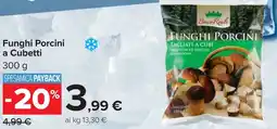 Carrefour Funghi Porcini a Cubetti offerta