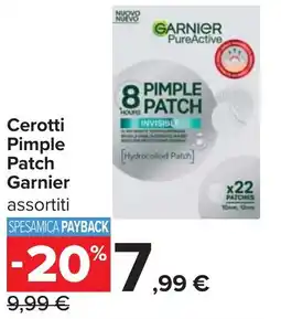 Carrefour Cerotti Pimple Patch Garnier offerta