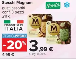 Carrefour Stecchi Magnum offerta