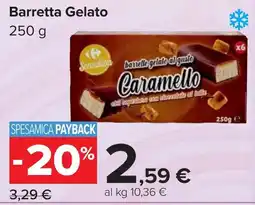 Carrefour Barretta Gelato offerta