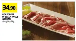 Coop ROAST BEEF DI BLACK ANGUS GARDANI offerta