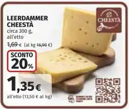 Coop LEERDAMMER CHEESTÀ offerta