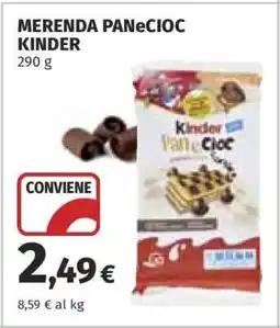 Coop MERENDA PANeCIOC KINDER offerta