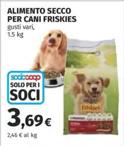 Coop Alimento Secco per Cani Friskies offerta