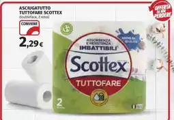 Coop ASCIUGATUTTO TUTTOFARE SCOTTEX offerta