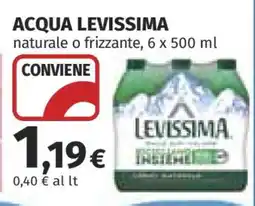 Coop ACQUA LEVISSIMA offerta