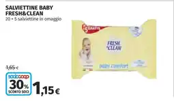 Coop SALVIETTINE BABY FRESH & CLEAN offerta
