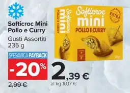 Carrefour Softicroc Mini Pollo e Curry offerta