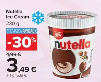 Carrefour Nutella Ice Cream offerta