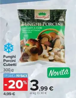 Carrefour Funghi Porcini Cubetti offerta