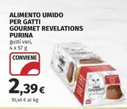 Coop Alimento Umido per Gatti Gourmet Revelations Purina offerta