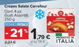Carrefour Crepes Salate Carrefour offerta