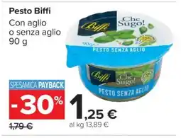 Carrefour Pesto Biffi offerta
