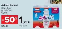 Carrefour ACTIMEL DANONE offerta